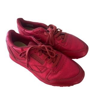 Reebok Women's Vibrant Red Sneakers